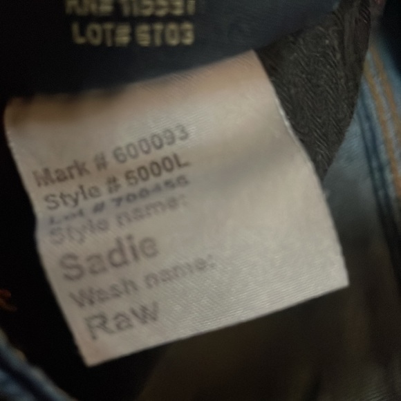 Raven Denim “Sadie” boot cut jeans size 28 - Picture 4 of 5